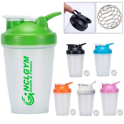 Plastic Mix and Shake Sports Water Bottle