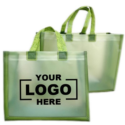 Durable PVC Everyday Shoulder Tote Bag