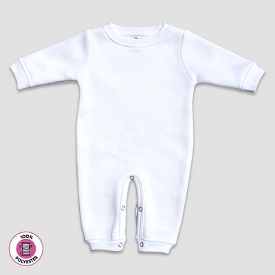 Baby Sleep N Play Long Sleeve White or Natural, 100% Polyester Fleece - Laughing Giraffe®