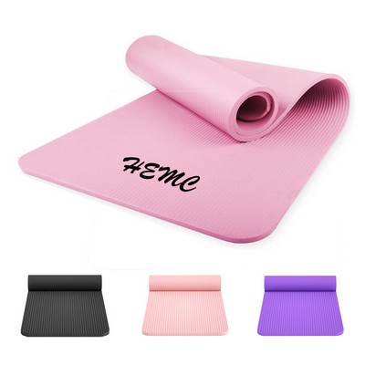 Exercise Yoga Mat with Carrying Strap