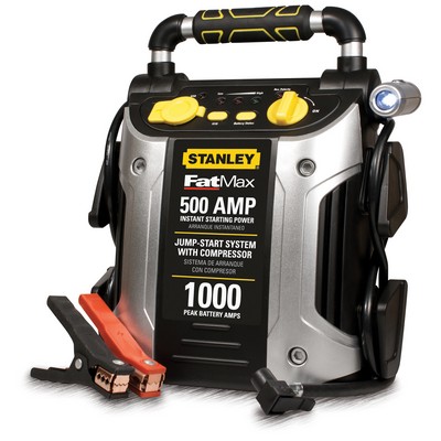 Stanley 500 Amp Jump Starter With Compressor