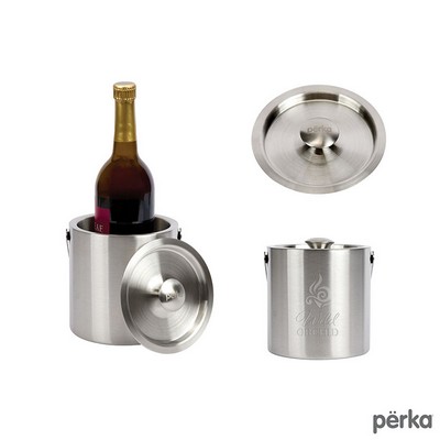 Perka Quinton 1.3L Double Wall, Stainless Steel Ice Bucket