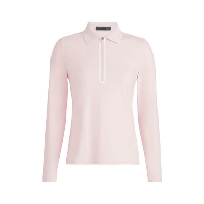 G/FORE Women's Silky Tech Nylon Quarter-Zip Polo