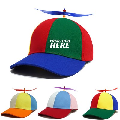 Flying Baseball Toy Cap