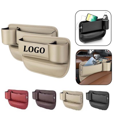 Car Leather Cup Holder Gap Bag