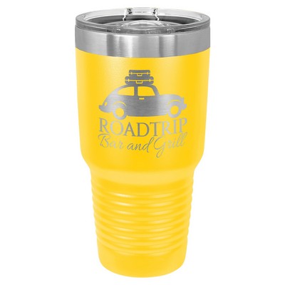 Yellow Polar Camel Ringneck 30 oz Tumbler w/Slider Lid