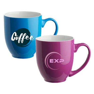 16 oz. Fluorescent Bistro Personalized Mug