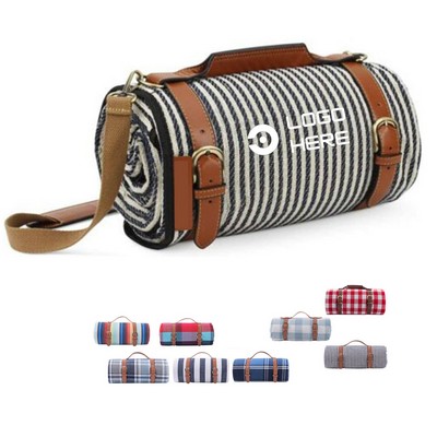 Large Picnic Blanket With Carrying Strap