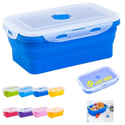 18 Oz Collapsible Silicone Lunch Box