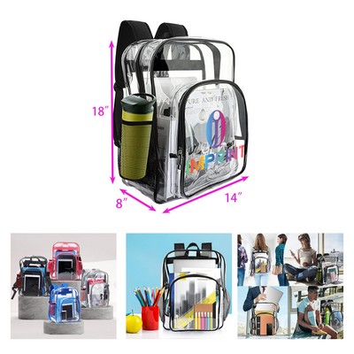 Clear Backpack School Bag