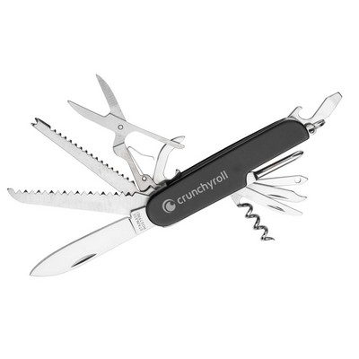 The Heritage 13-Function Pocket Knife - Black