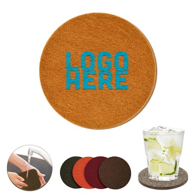 Round Felt Coasters