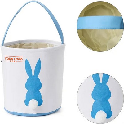 Customized Easter Bunny Basket Bags