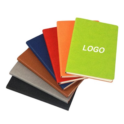 A6 PU Colorful Business Notebook