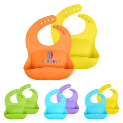 Waterproof Silicone Baby Bibs