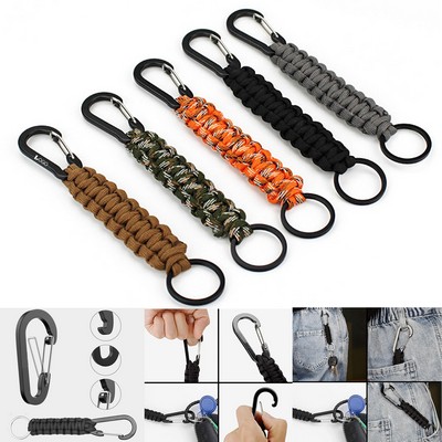 Paracord Keychains with Carabiner