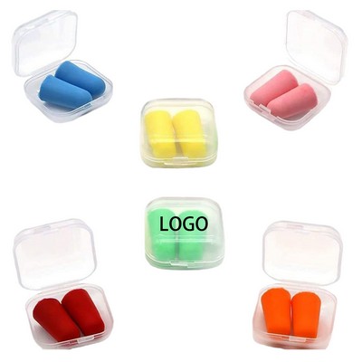 Soft Foam Ear Plugs In Square Case