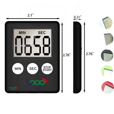 Magnetic Digital Kitchen Timer