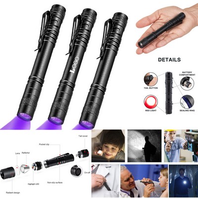 UV Black Light Flashlight