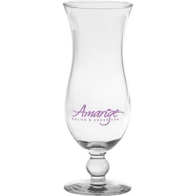 15 Oz. Footed Hurricane Vase Glass