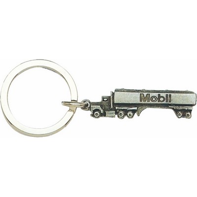 Petroleum Tanker Truck Key Tag & Key RIng