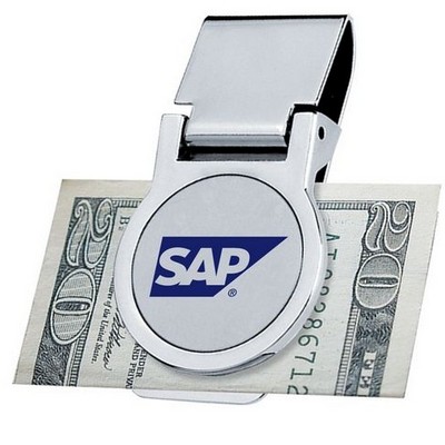 Round Metal Money Clip