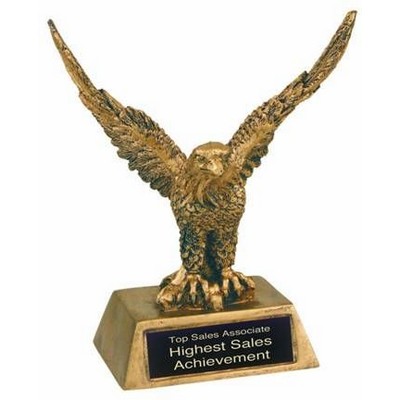 Eagle - Antique Gold - 6-1/2"