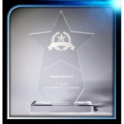 Executive Series Star Award w/Base (7"x10"3/4")