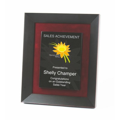 Shadow Box Granite Honor Plaque (8"x10")