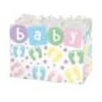 Large Baby Steps Gift Basket Box