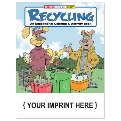 Recycling Coloring and Activity Book