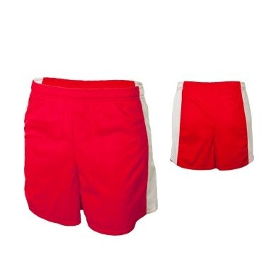 Youth 2-Ply Tricot Lightweight Track Short w/ Contrasting Side Panel