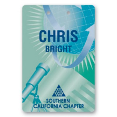 Name Badge W/Personalization (2.675"X3.875") Rectangle