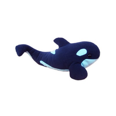 Custom Plush Orca Whale w/ Blue Spots