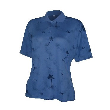 Women's CoolTech Floral Print Polo Shirt