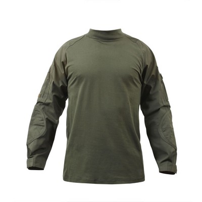 Olive Drab Fire Retardant NYCO Combat Shirt