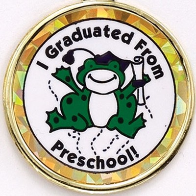 2" Pre-School Mylar Medallion Insert Disc