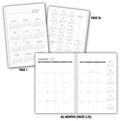 Planner Insert Set 1: 12 Months/13 Sheets, Large