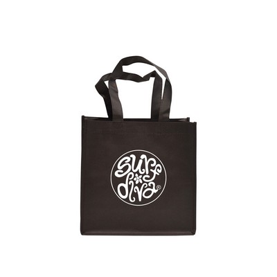 Non-Woven PP Chocolate Brown Shopper (10"x5"x10")