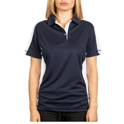 Featherlite® Ladies' Moisture Wicking Knit Insert Polo Shirt