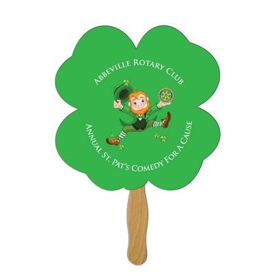 Clover Fast Hand Fan (1 Side) 1 Day