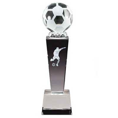 Crystal Male Soccer Award