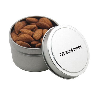 Round Tin w/Almonds