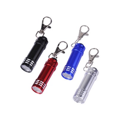 Compact Flashlight Keychain