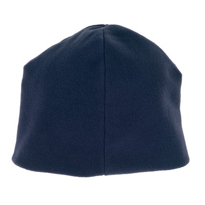 Navy Blue Fleece Beanie