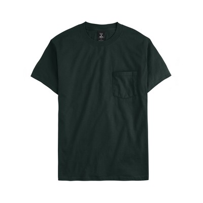 Hanes® Beefy-T® Short Sleeve Pocket Tee