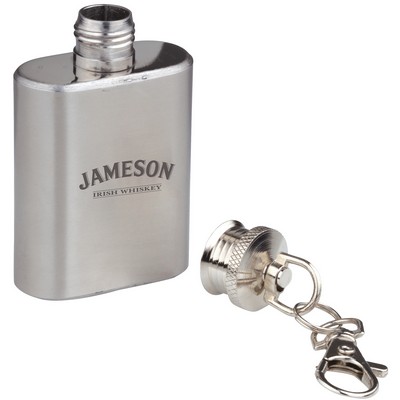 1 Oz. Mini Stainless Steel Flask