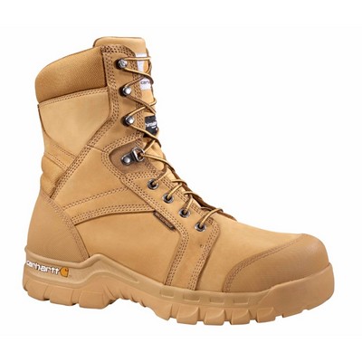 8" Carhartt® Men's Wheat Tan Rugged Flex® Non-Safety Waterproof Insulated Work Boot