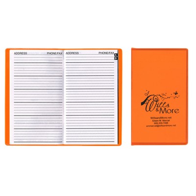 Ultra Vibrant TEK Translucent Vinyl Address Book