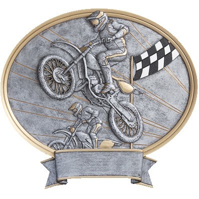 Motocross Legend Resin Award 8" Tall